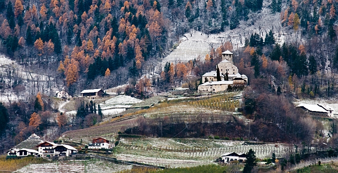 Castel Monteleone innevato